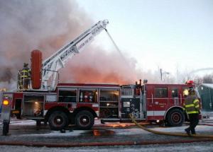 Structure Fire, Canton FD, Stark County, photo by CFD