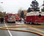 Structure Fire, Mt Orab, photo by B Strite