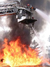 Structure Fire, Upper Arlington FD, Franklin County, photo by UAFD