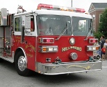 Hillsboro engine at the Festival of the Bells parade