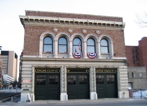 Cincinnati Fire Museum, photo by Jerome Strauss