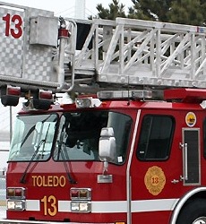 Toledo FD, Tower 13, photo by Brad Noyes
