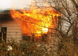 House fire in Sheffield Township